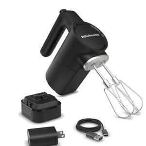 KitchenAid Go Cordless Hand Mixer- Black